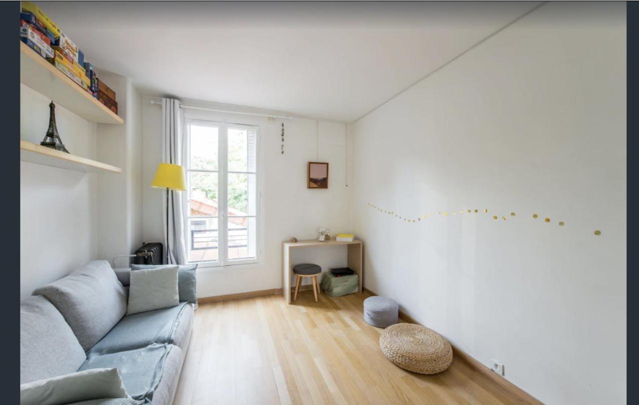 Paris Petit Appartement Lumineux Et Atypique Экстерьер фото