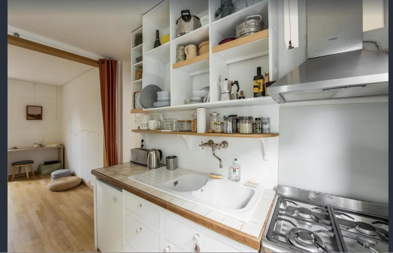 Paris Petit Appartement Lumineux Et Atypique Экстерьер фото