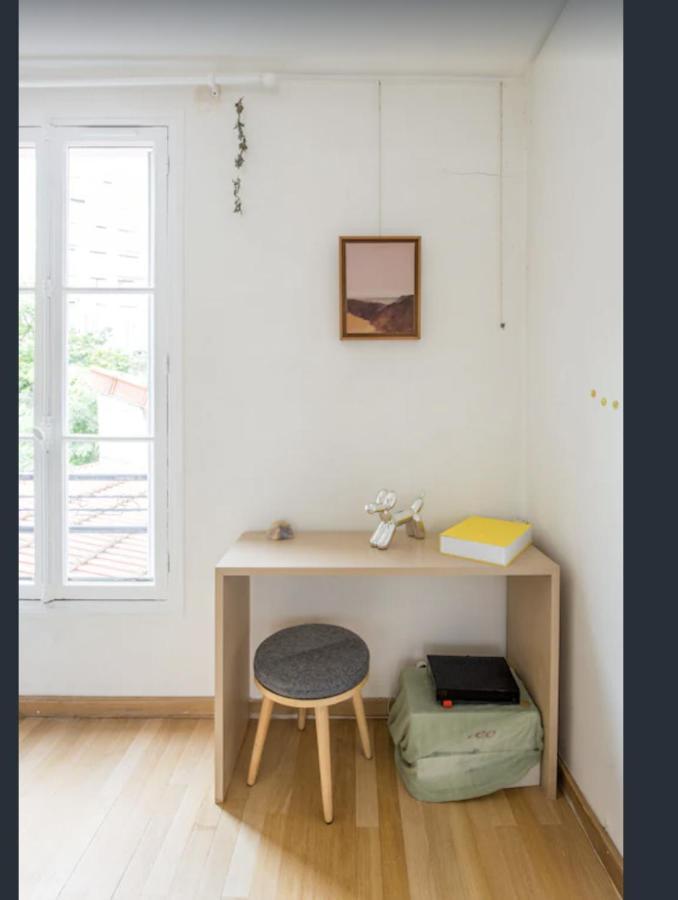 Paris Petit Appartement Lumineux Et Atypique Экстерьер фото