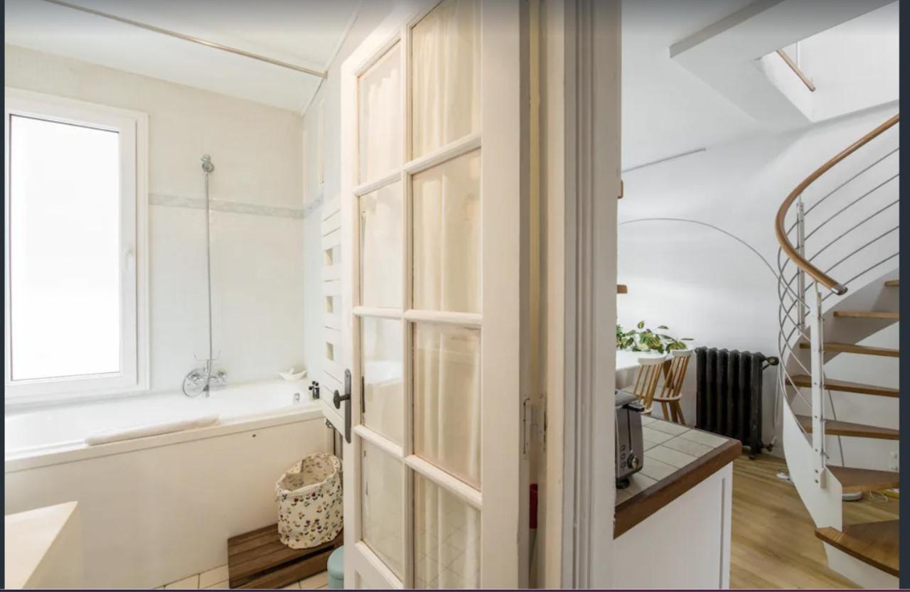 Paris Petit Appartement Lumineux Et Atypique Экстерьер фото