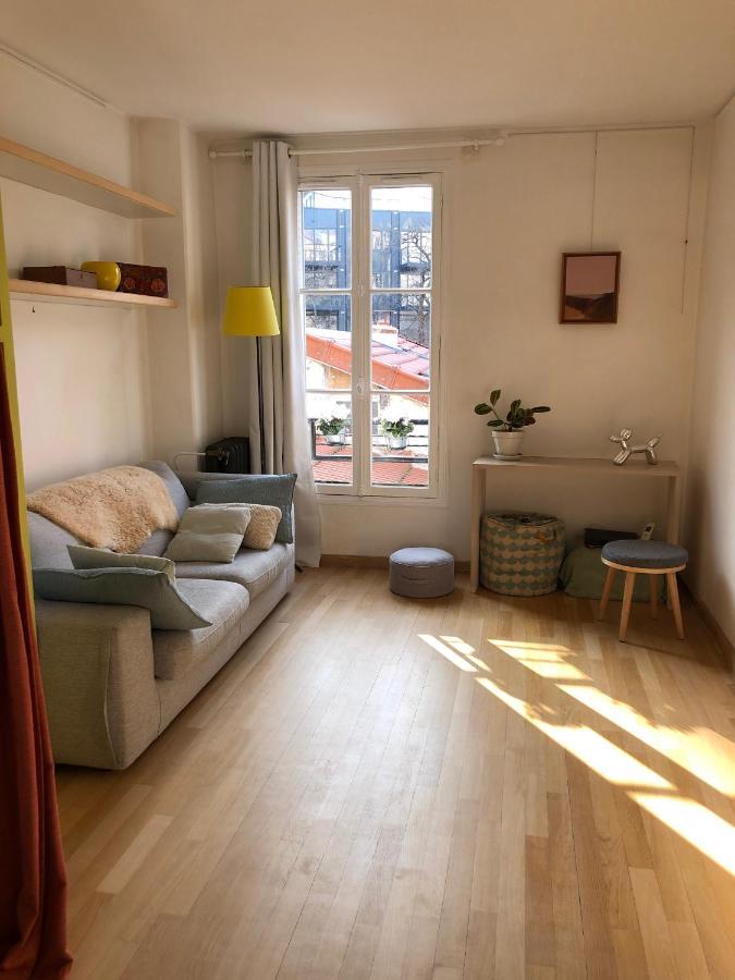 Paris Petit Appartement Lumineux Et Atypique Экстерьер фото